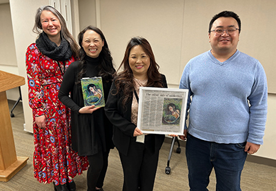 Photo:  Ericca Erhard, S.Z. Putnam, Sophia Yang and Chang Yang.